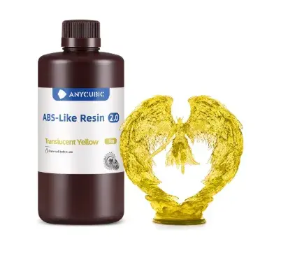 Anycubic ABS Like Resin 2.0-Translucent Yellow