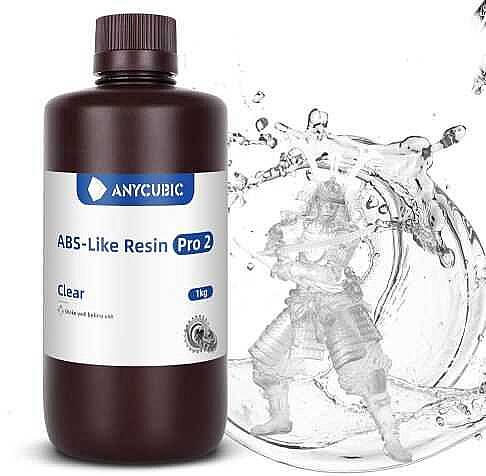 Anycubic ABS-Like Resin Pro 2 Reçine – Şeffaf