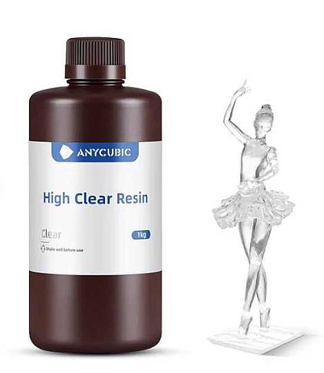 Anycubic High Clear Reçine – Yüksek Şeffaflık