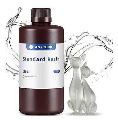 Anycubic Standart 3D Yazıcı Reçinesi – Şeffaf