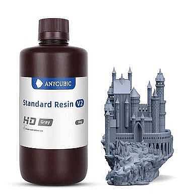 Anycubic Standart V2 HD 3D Yazıcı Reçine – Gri