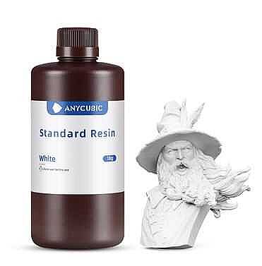 Anycubic Standart 3D Yazıcı Reçinesi – Beyaz - 1