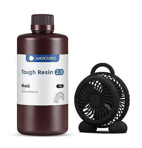Anycubic Tough Resin 2.0 Reçine – Siyah - 1