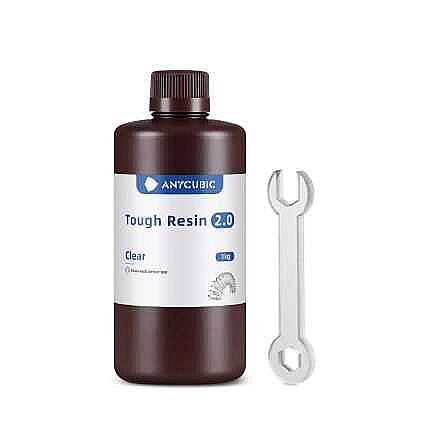 Anycubic Tough Resin 2.0 Reçine – Şeffaf