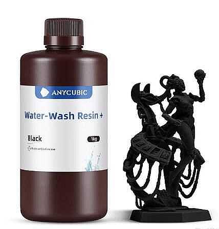 Anycubic Water-Wash Resin+ Reçine – Siyah