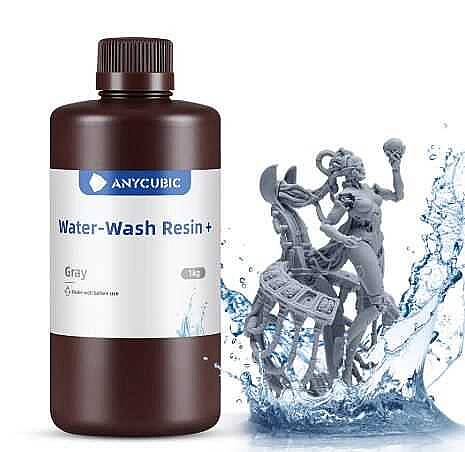 Anycubic Water-Wash Resin+ Reçine – Gri