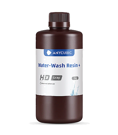 Anycubic Water-Wash Resin+ Reçine – HD Gri