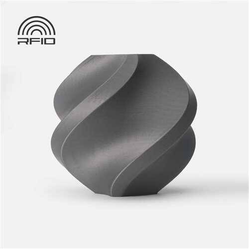 Bambu ABS Silver With Bambu Reusable Spool - 1