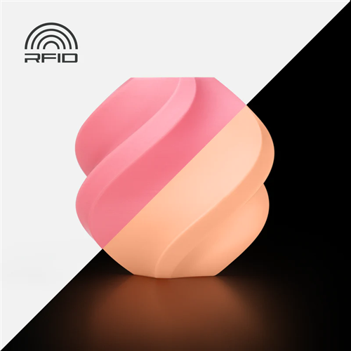Bambu PLA Glow Pink With Bambu Reusable Spo - 1