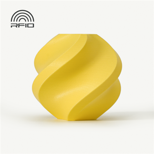 Bambu PLA Matte  Lemon Yellow With Bambu Reusab - 1