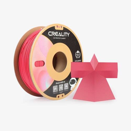 Creality CR-PLA Matte Filament – Mat Çilek Kırmızısı