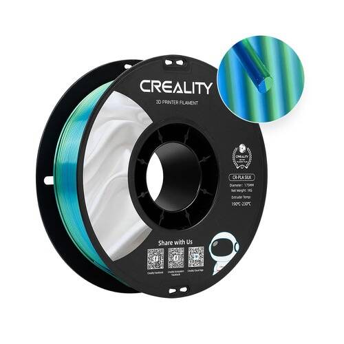 Creality CR-PLA Silk İpek Filament – Mavi-Yeşil