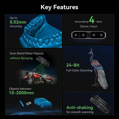 Creality CR-Scan Otter 3D Tarayıcı - 4
