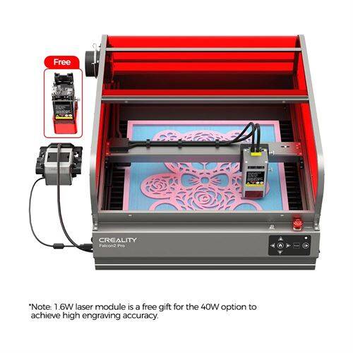 Creality Falcon2 Pro 40W Lazer Kesim ve Gravür Makinesi