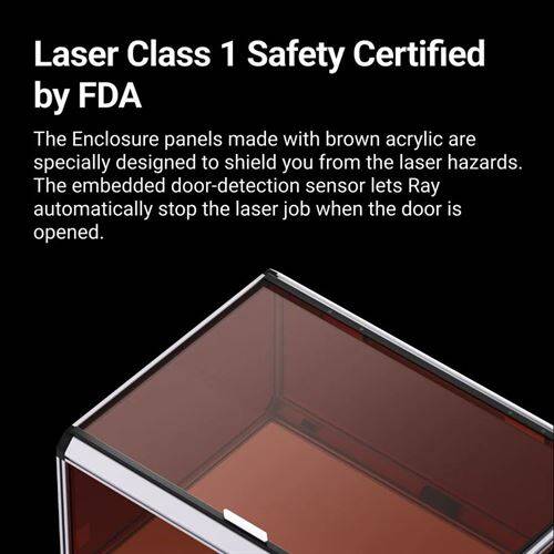 Snapmaker Ray 40W Lazer Gravür ve Kesim Makinesi - 1