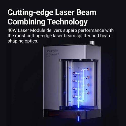 Snapmaker Ray 40W Lazer Gravür ve Kesim Makinesi - 2